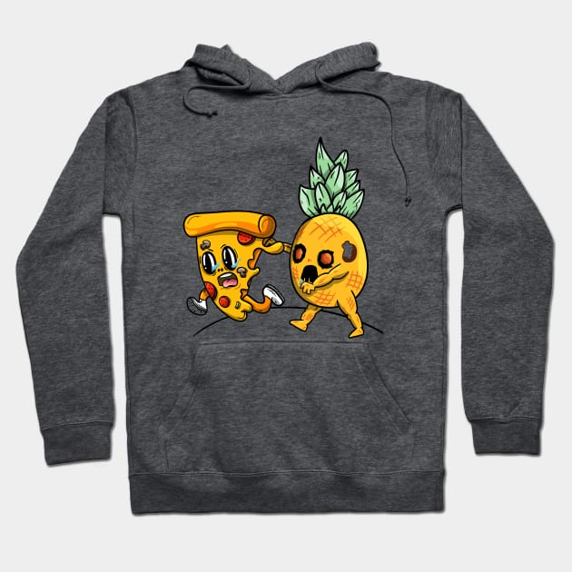 Hawaiian Pizza Hoodie by By-Berto